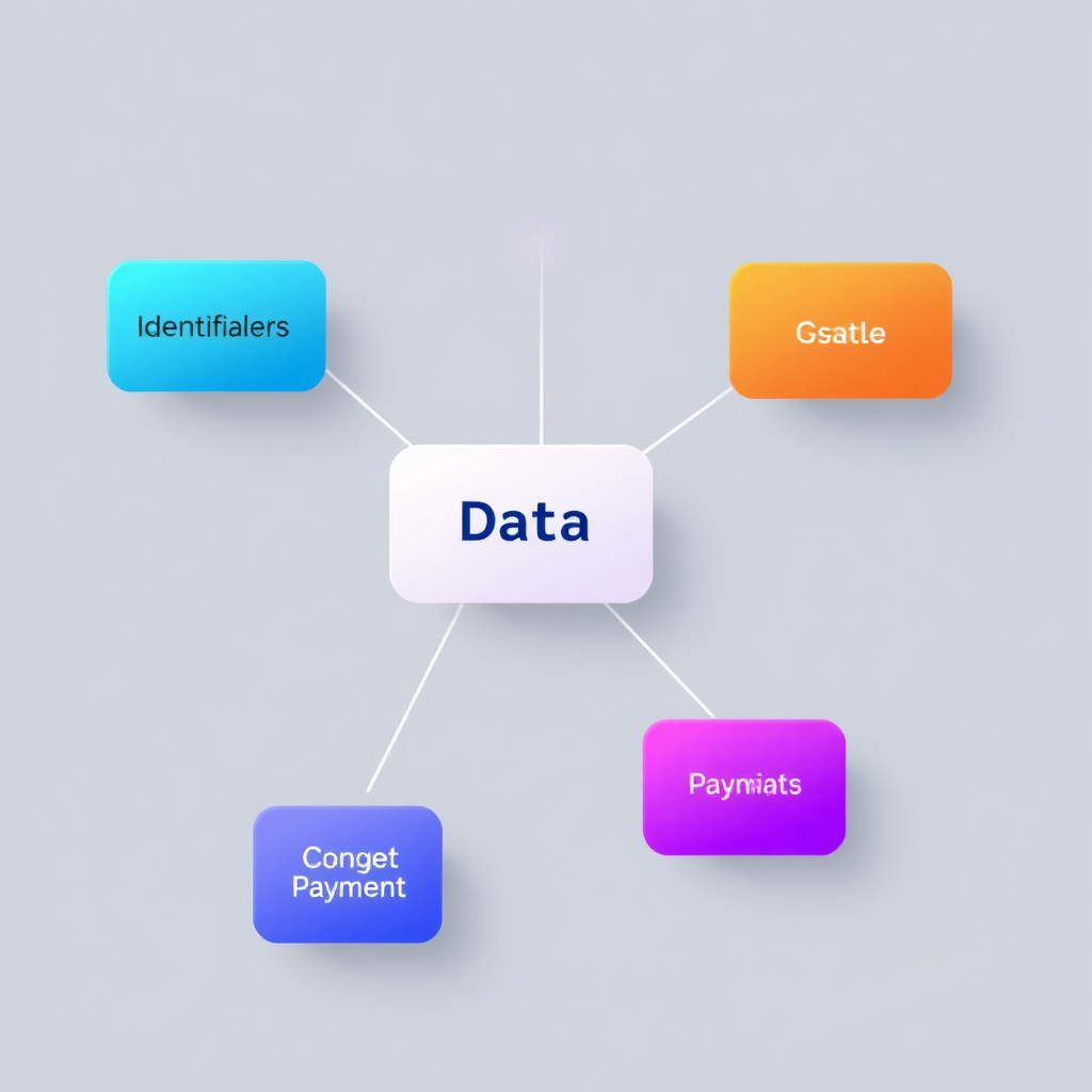Data categories illustration